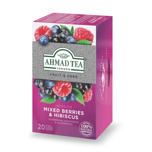 Ahmad Mixed Berry and Hibiscus Infusion Herbal Tea