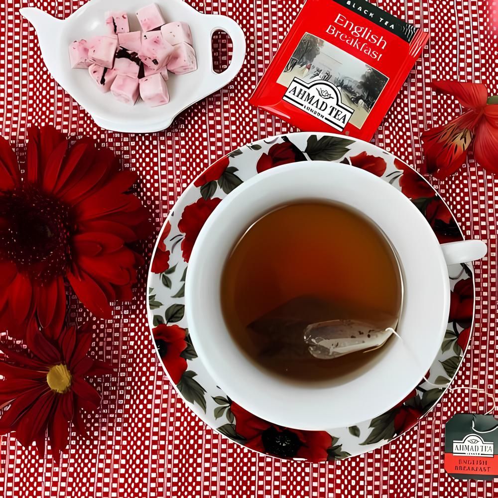 Ahmad English Breakfast Black Tea 100 foil tea bags
