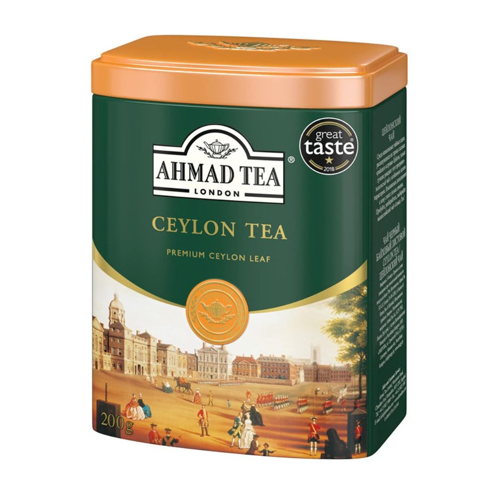 Ahmad Ceylon Black Loose Leaf Tea in Tin