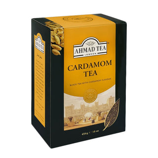 Ahmad Cardamom Black Loose Leaf Tea in Paper Carton