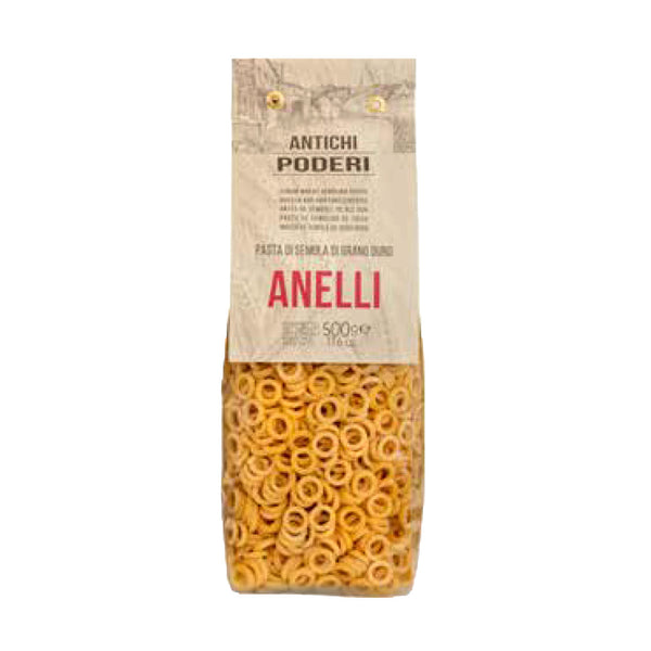 Antichi Poderi Toscani Traditional Tuscan Anelli Pasta 17.6oz/500g