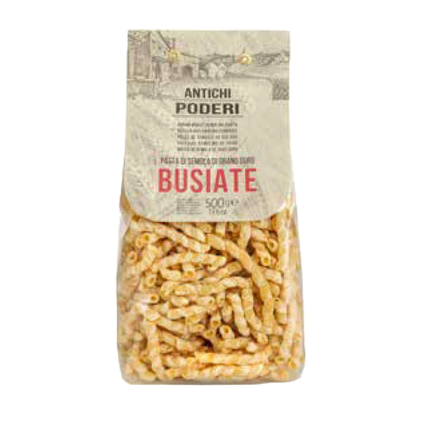 Antichi Poderi Toscani Traditional Tuscan Busiate Pasta 17.6oz/500g
