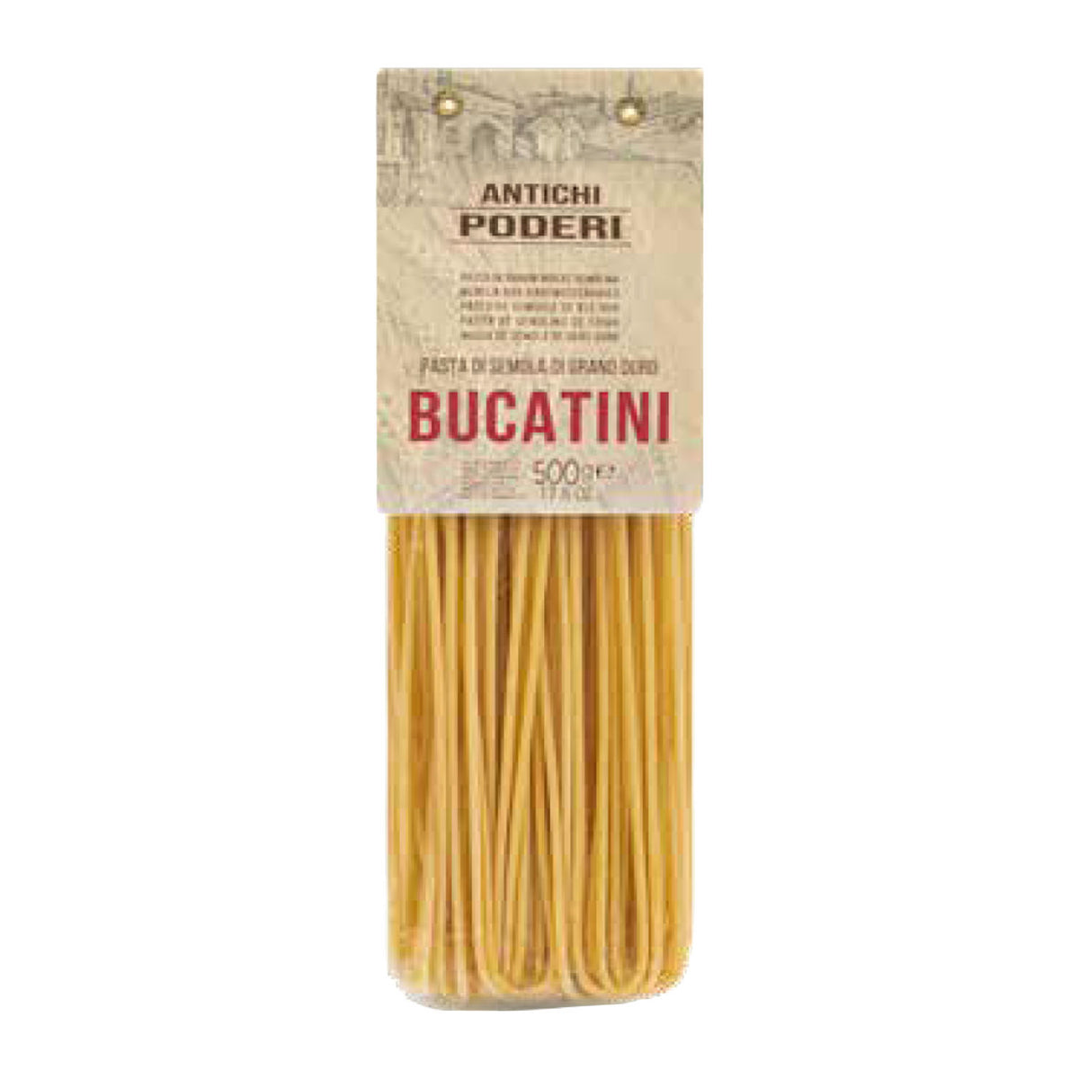 Antichi Poderi Toscani Traditional Tuscan Bucatini Pasta 17.6oz/500g
