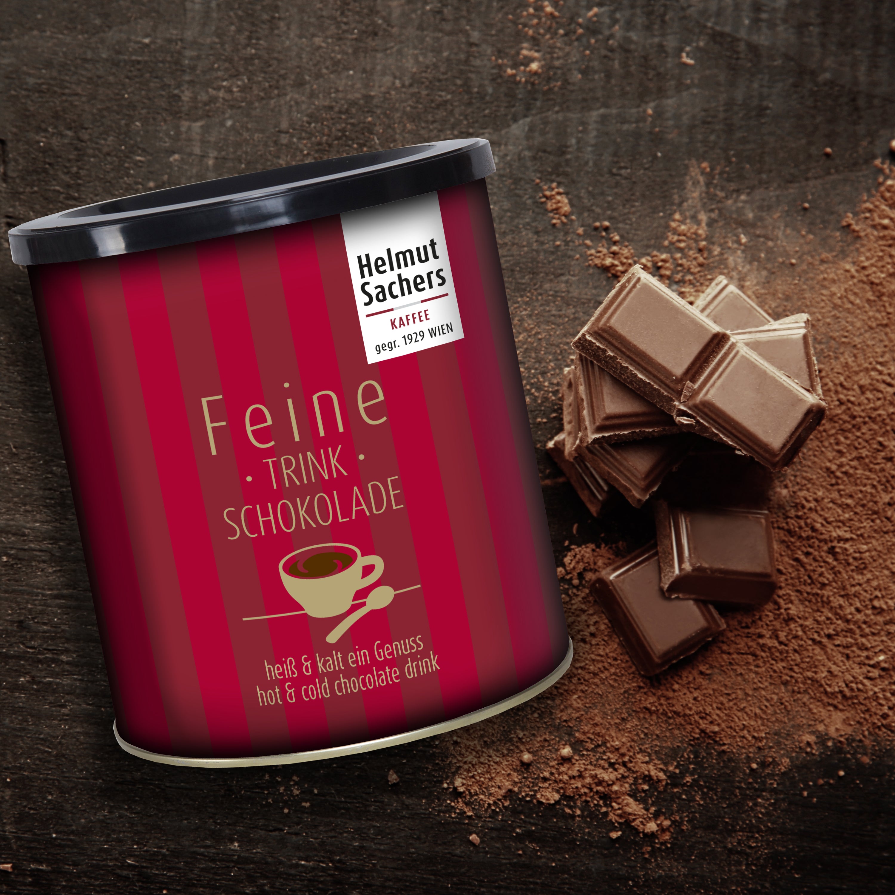 Helmut Sachers Drinking Fine Chocolate 17.6oz/500g