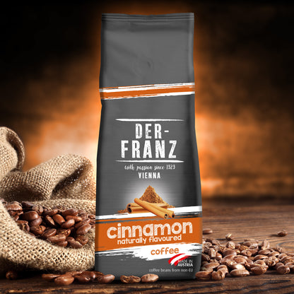 Der Franz Cinnamon Flavored Ground Coffee 17.6oz/500g