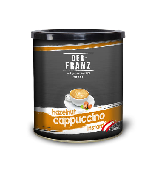 Der Franz Instant Hazelnut Cappuccino 17.6oz/500g