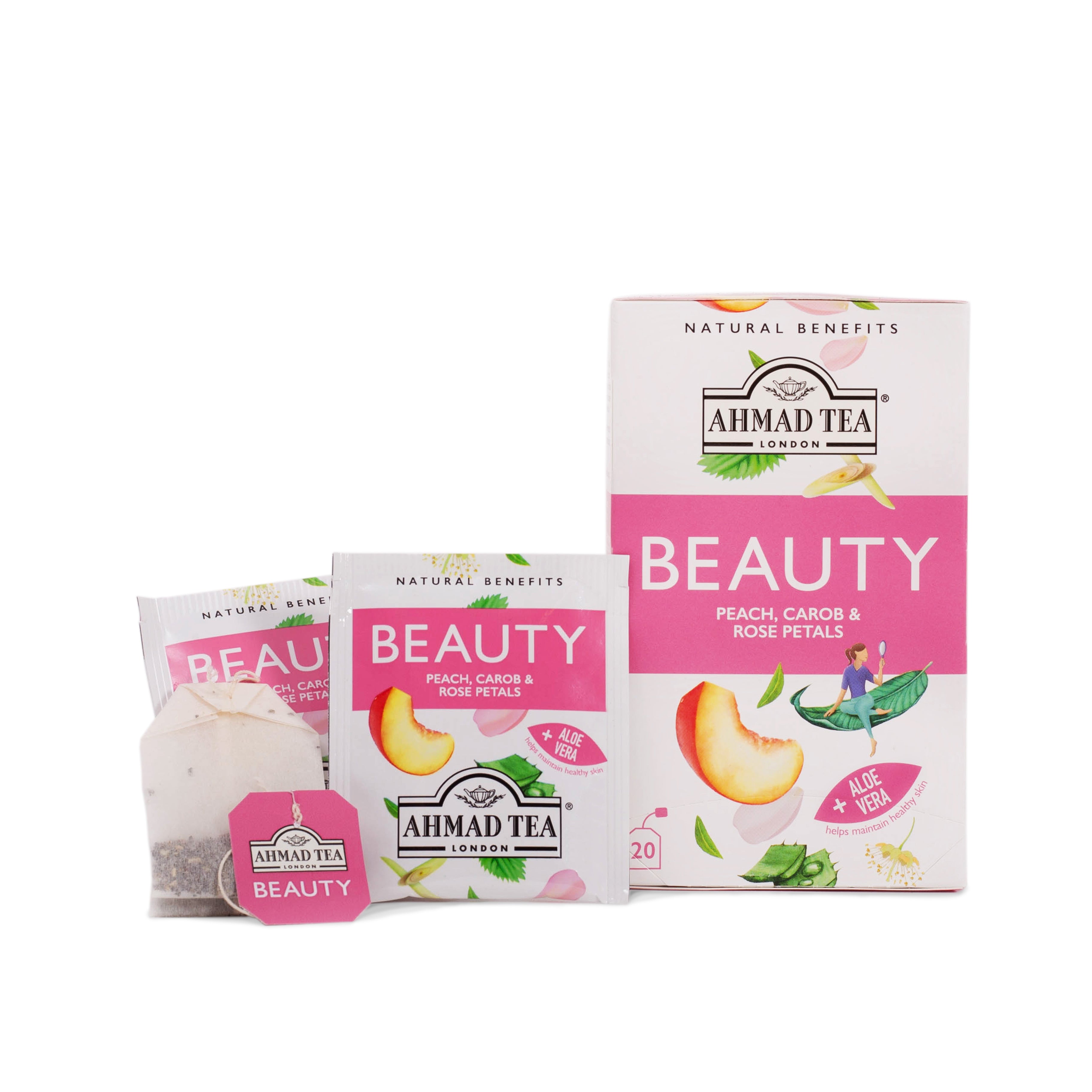 Ahmad Beauty Herbal Infusion 20 foil tea bags
