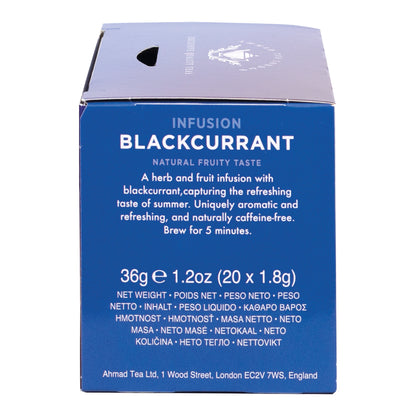 Ahmad Blackcurrant Herbal Infusion 20 foil tea bags