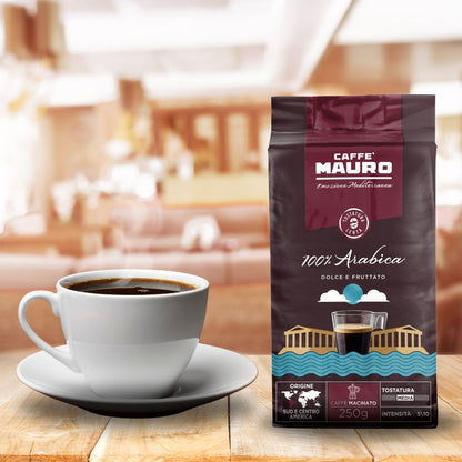 Caffe Mauro 100% Arabica Ground Coffee 8.8oz/250g