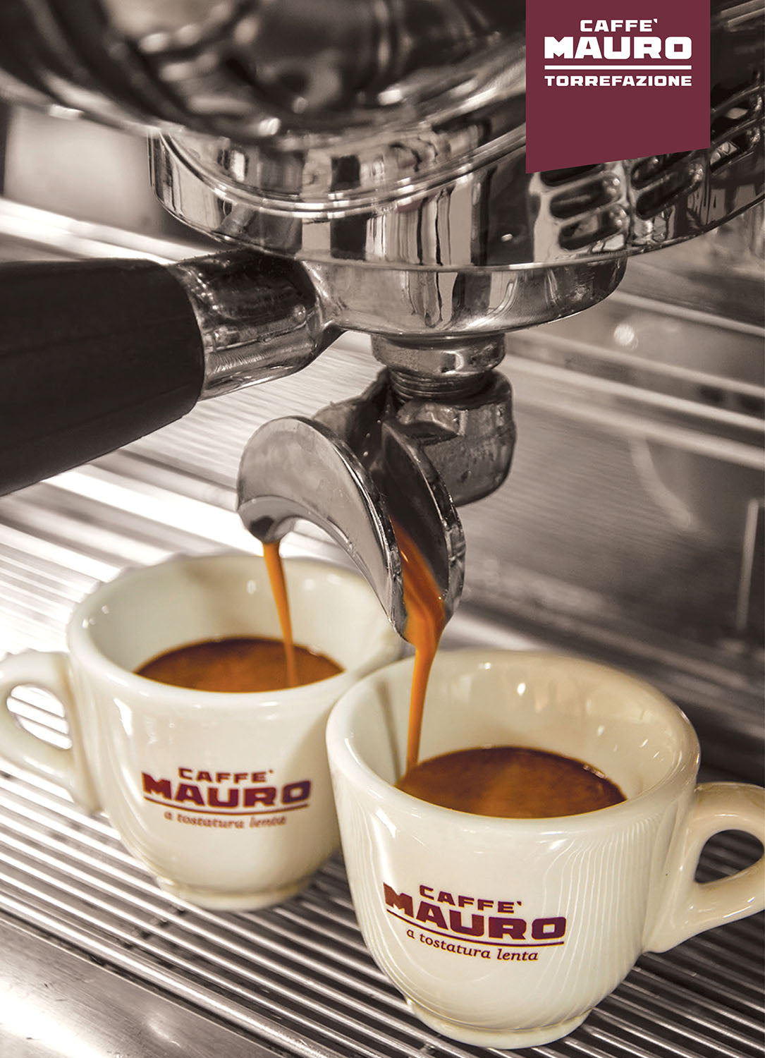 Caffe Mauro Espresso Forte Whole Bean Coffee 2.2lb/1kg