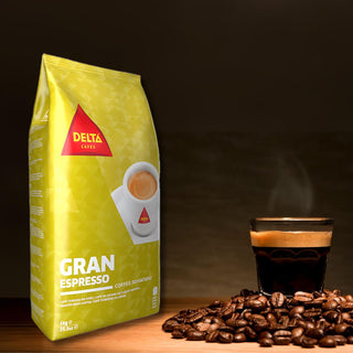 Clearance - Delta Cafes Gran Espresso Whole Bean Coffee 2.2lb/1kg