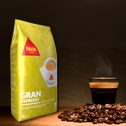 LTP - Delta Cafes Gran Espresso Whole Bean Coffee 2.2lb/1kg