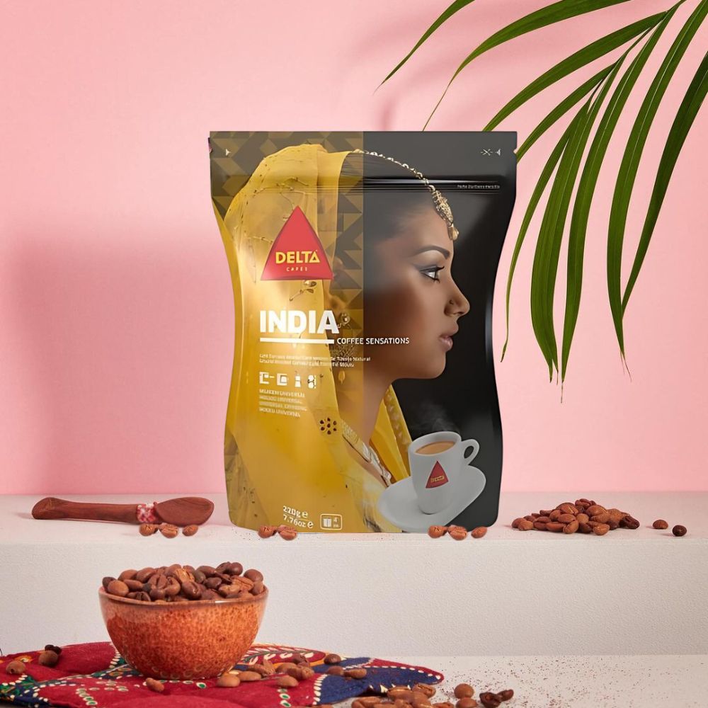 Clearance - Delta Cafes India Ground Coffee 7.76oz/220g