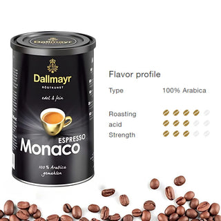 LTP - Dallmayr Espresso Monaco Ground Coffee In Tin 7oz/200g