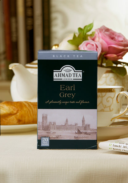 Ahmad Earl Grey Black Tea 20 foil tea bags