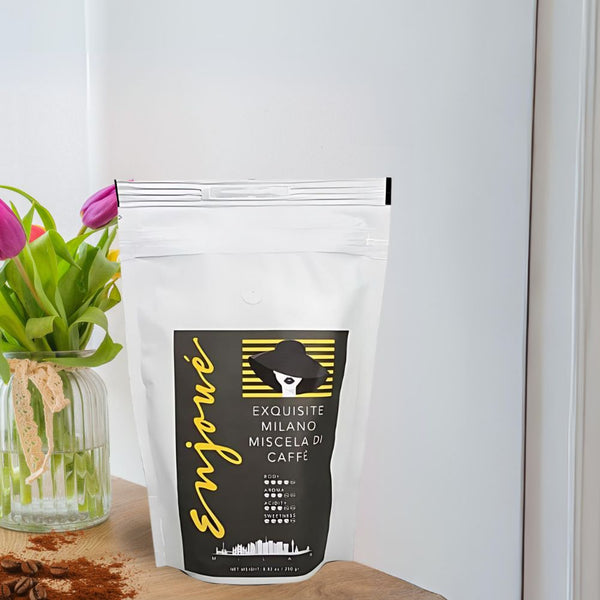 Enjoue Exquisite Milano Miscela di Caffe Whole Bean Coffee 8.8oz/250g