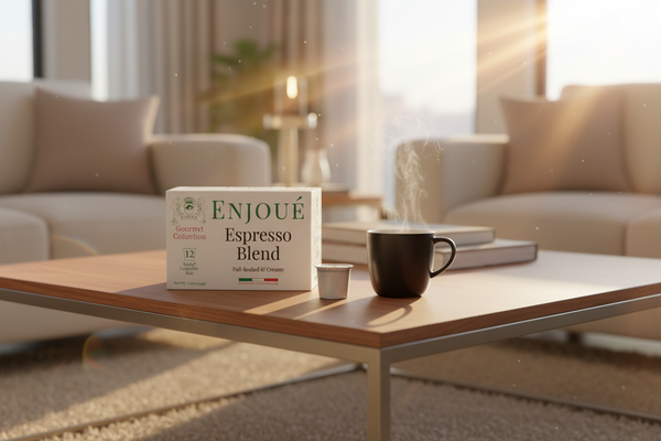 Enjoue Espresso Blend Coffee K-Cups 12ct