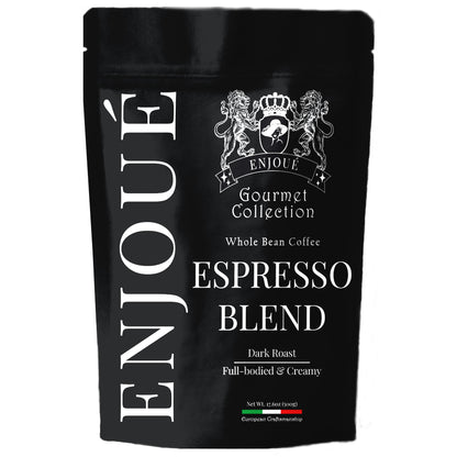Enjoue Espresso Blend Coffee Whole Bean Coffee 17.6oz/500g