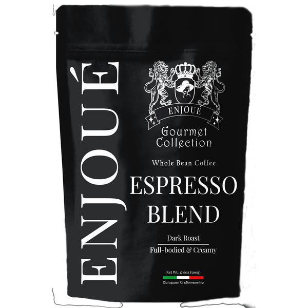 Enjoue Espresso Blend Coffee Whole Bean Coffee 17.6oz/500g