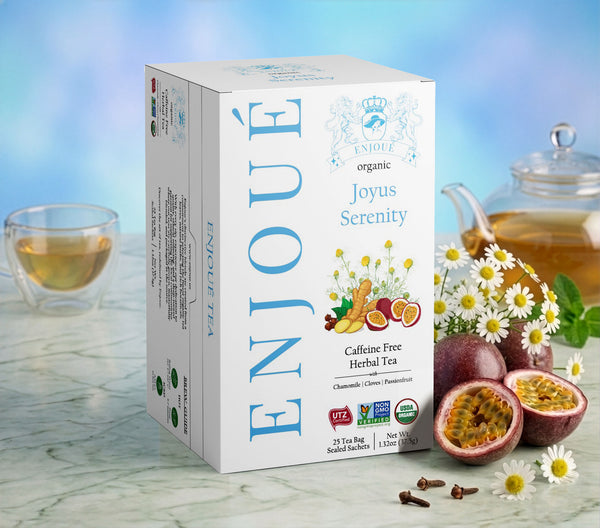 Enjoue Organic Joyous Serenity Herbal Tea 25ct