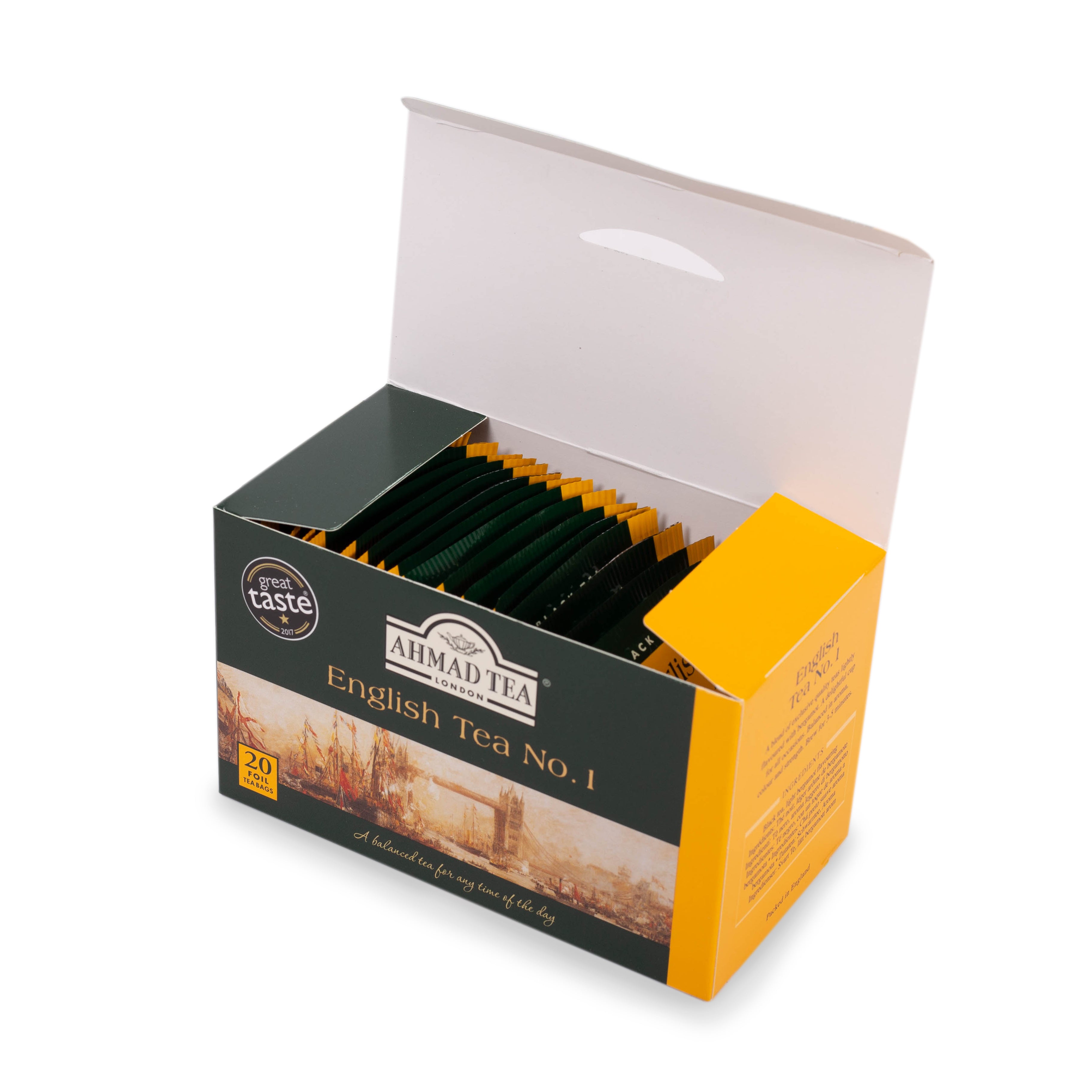 Ahmad English Tea No. 1 Black Tea 20 foil tea bags