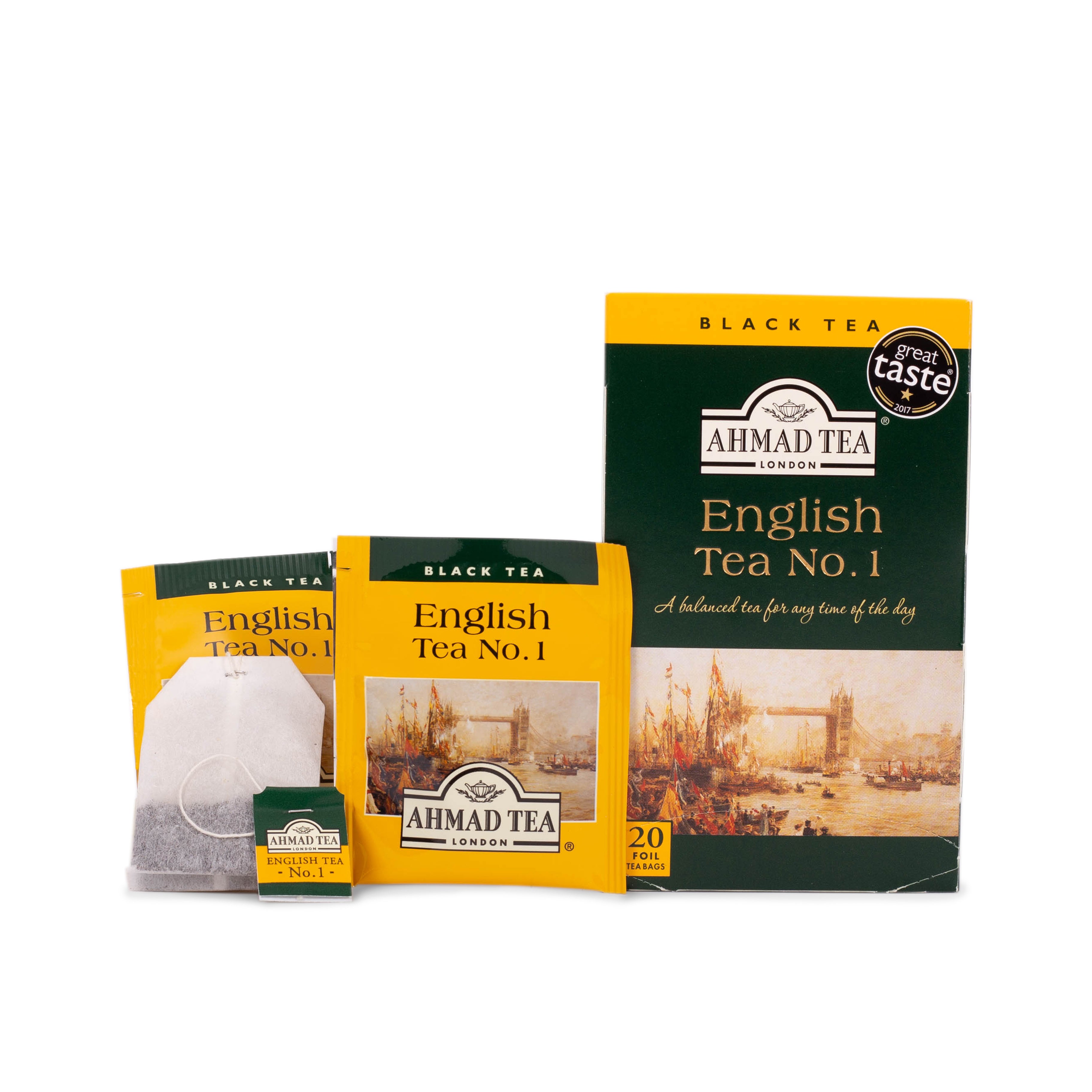 Ahmad English Tea No. 1 Black Tea 20 foil tea bags