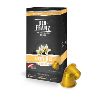 Der Franz Vanilla Flavored Coffee Nespresso Capsules 10ct