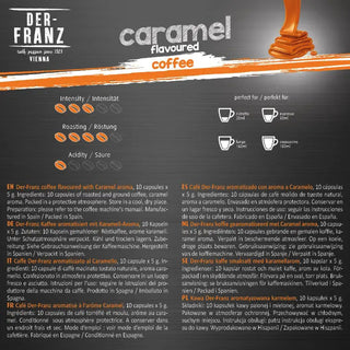 Der Franz Caramel Flavored Coffee Nespresso Capsules 10ct