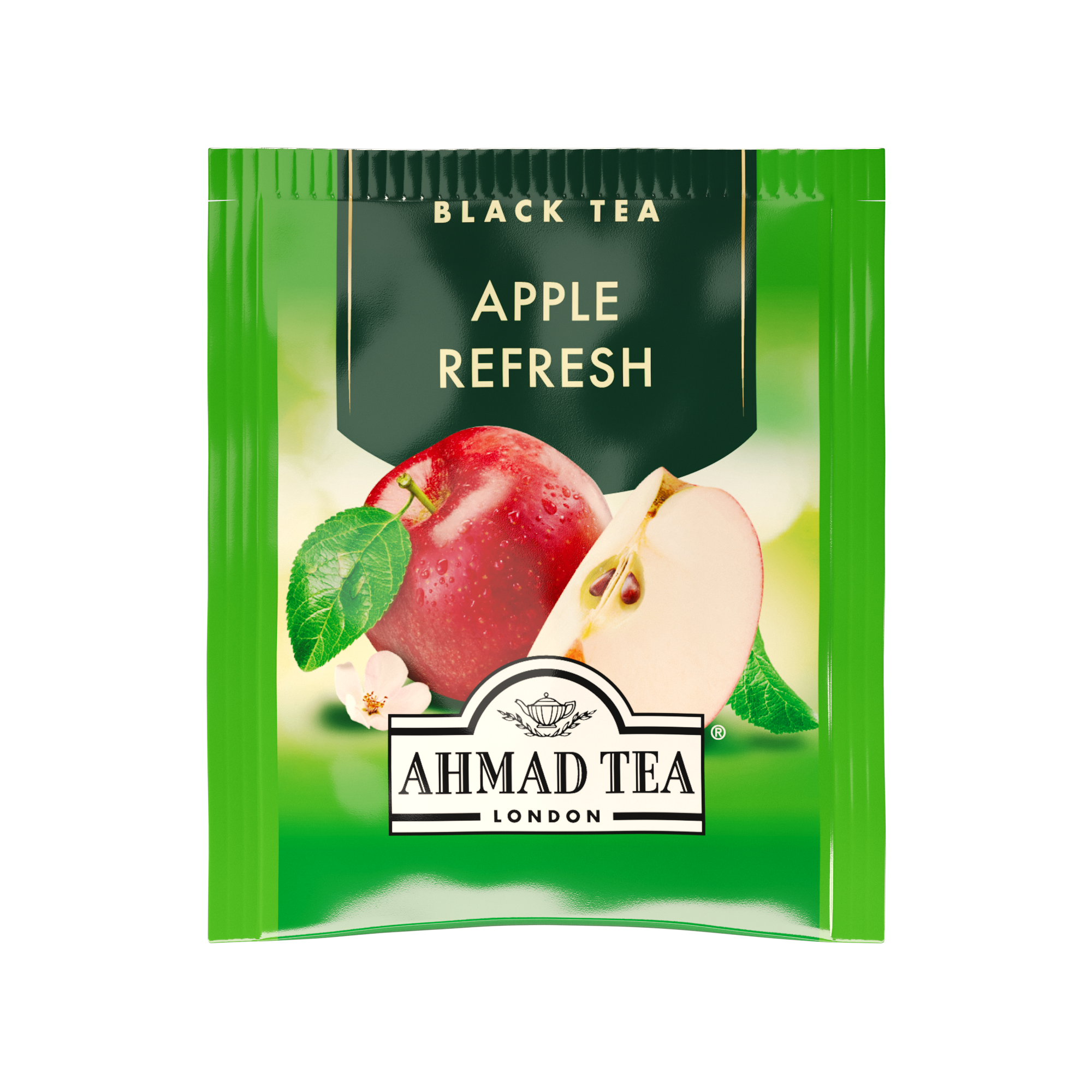 Ahmad Apple Refresh Black Tea 20 foil tea bags