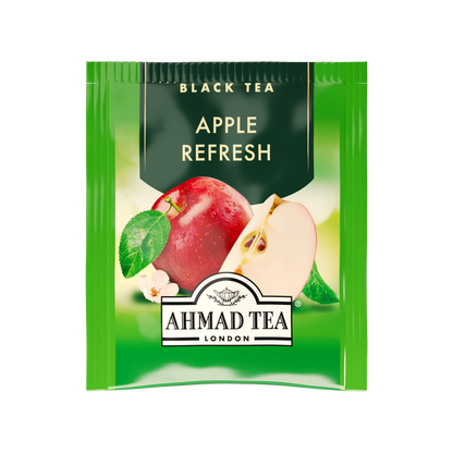 Ahmad Apple Refresh Black Tea 20 foil tea bags
