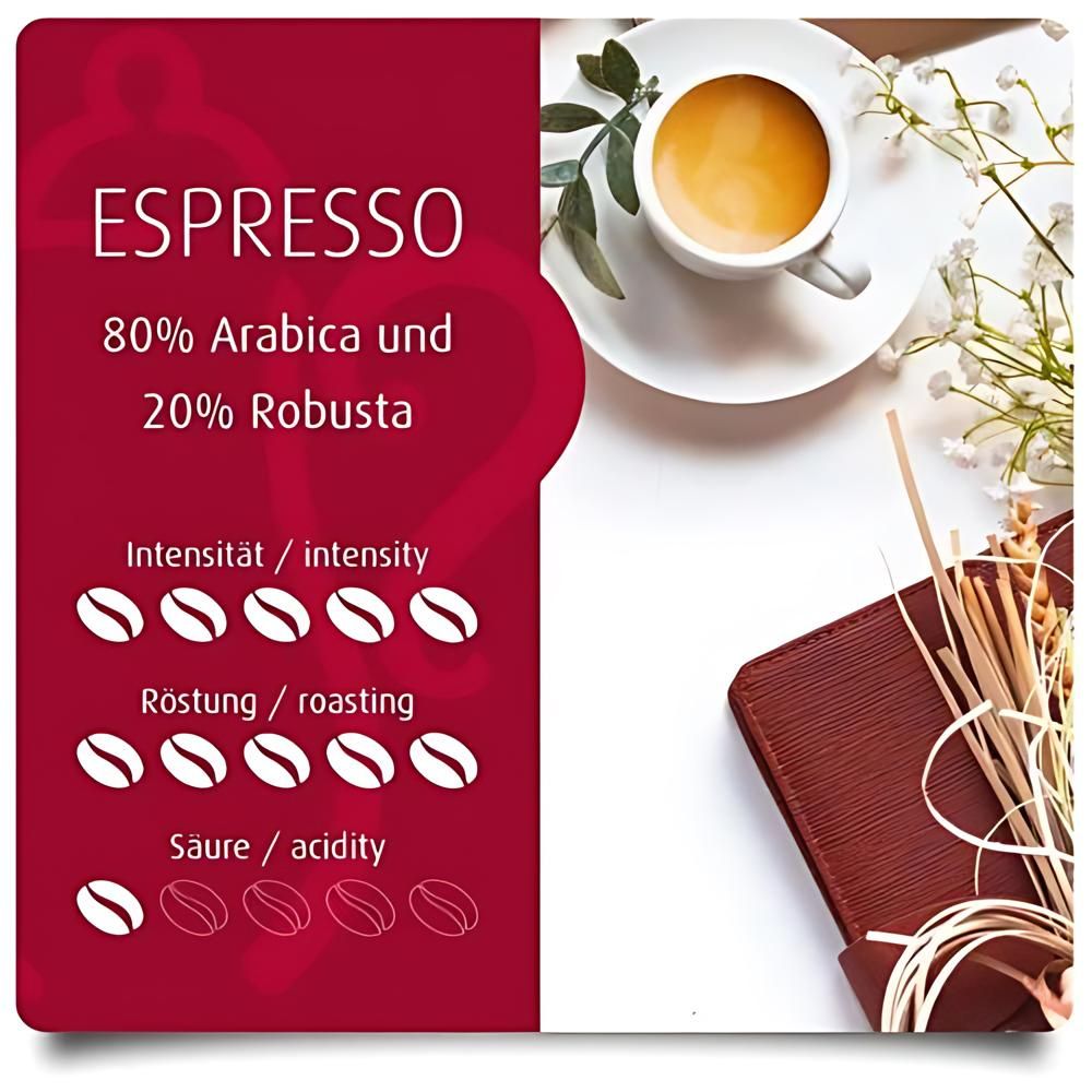 Helmut Sachers Espresso Whole Bean Coffee 17.6oz/500g