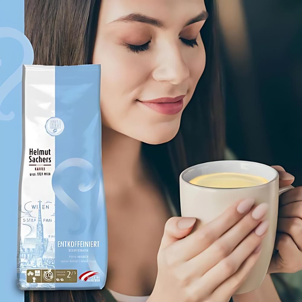 Clearance - Helmut Sachers Decaffeinated Whole Bean Coffee 17.6oz/500g