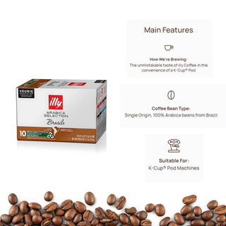 LTP - illy Arabica Selection Brasile Keurig® K-Cup® Pods 10ct