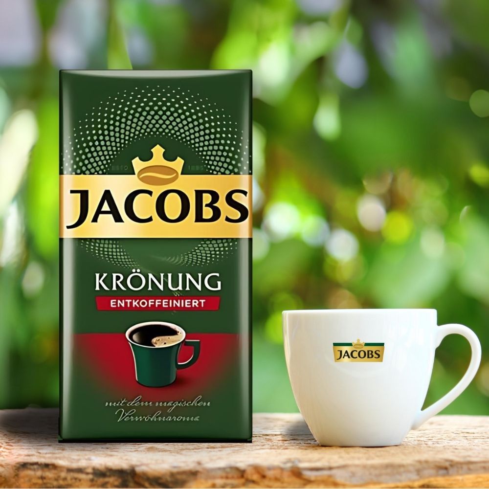 LTP - Jacobs Kronung Decaf Ground Coffee 17.6oz/500g