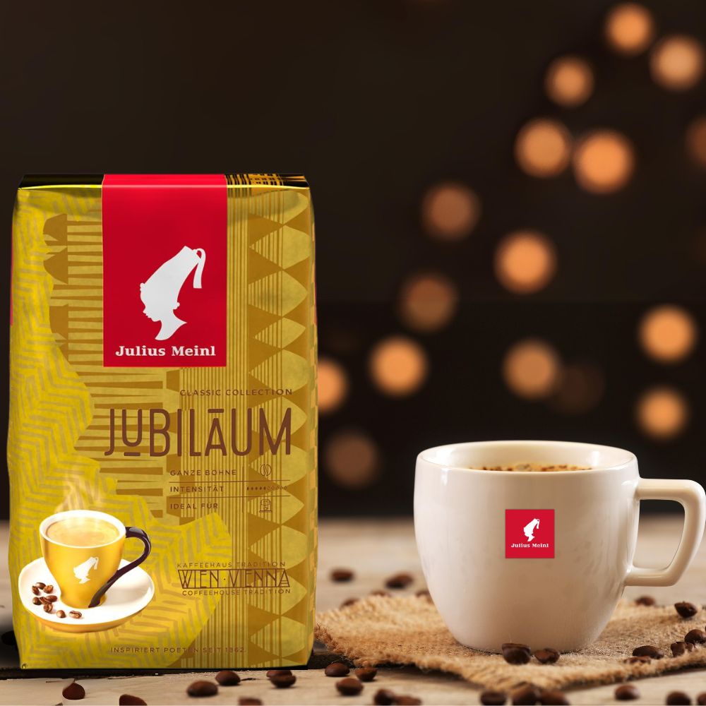 Julius Meinl Jubilaum Whole Bean Coffee 17.6oz/500g