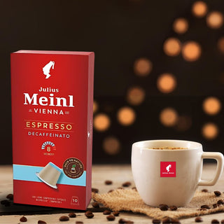 Julius Meinl Espresso Decaf Coffee Biodegradable Capsules 10ct