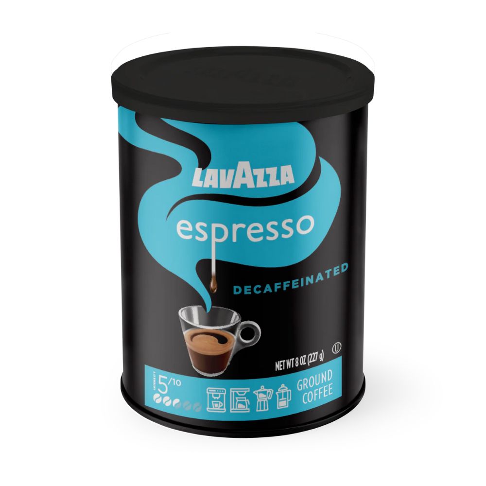 Scratch & Dent - Lavazza Espresso Decaffeinated Ground Coffee in Can 8 oz/227g