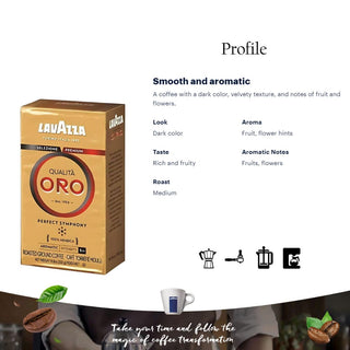 Lavazza Qualità Oro Ground Coffee 8.8oz/250g