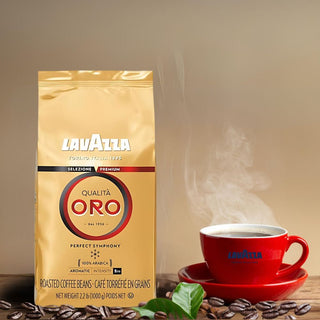 Clearance - Lavazza Qualità Oro Whole Bean Coffee 2.2lb/1kg