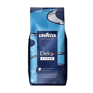 Lavazza Dek Filtro Decaffeinated Whole Bean Coffee