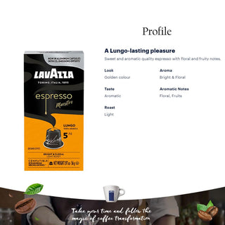 LTP - Lavazza Espresso Maestro Lungo Nespresso Capsules 10ct