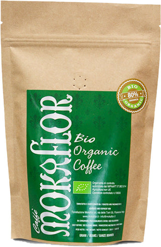 Clearance - Mokaflor Bio Organic 80/20 Whole Bean Coffee 8.8oz/250g