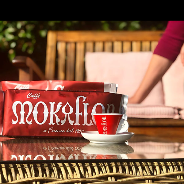Mokaflor Rossa Whole Bean Coffee 2.2lb/1kg