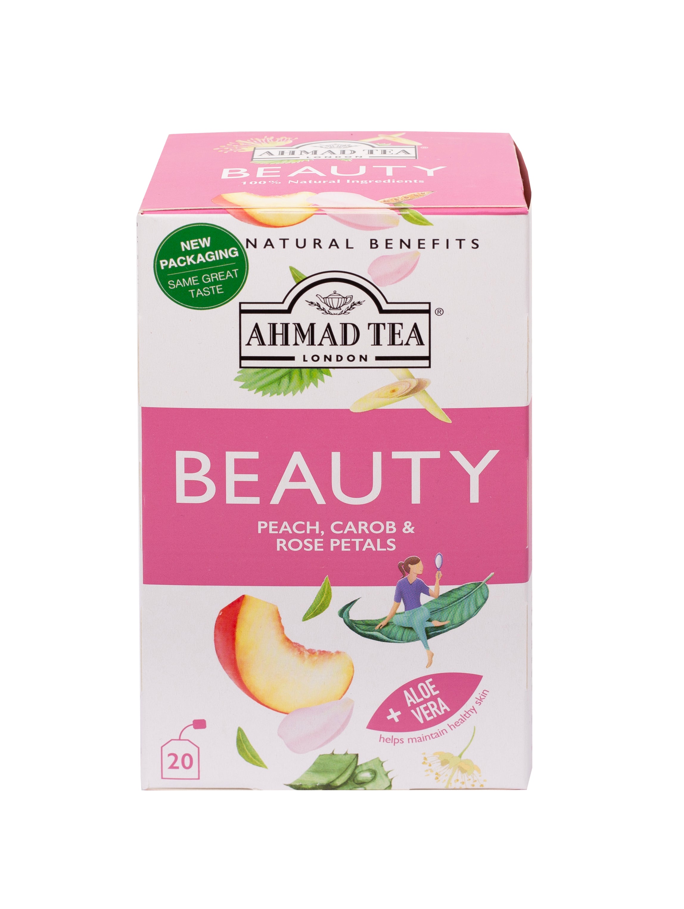 Ahmad Beauty Herbal Infusion 20 foil tea bags
