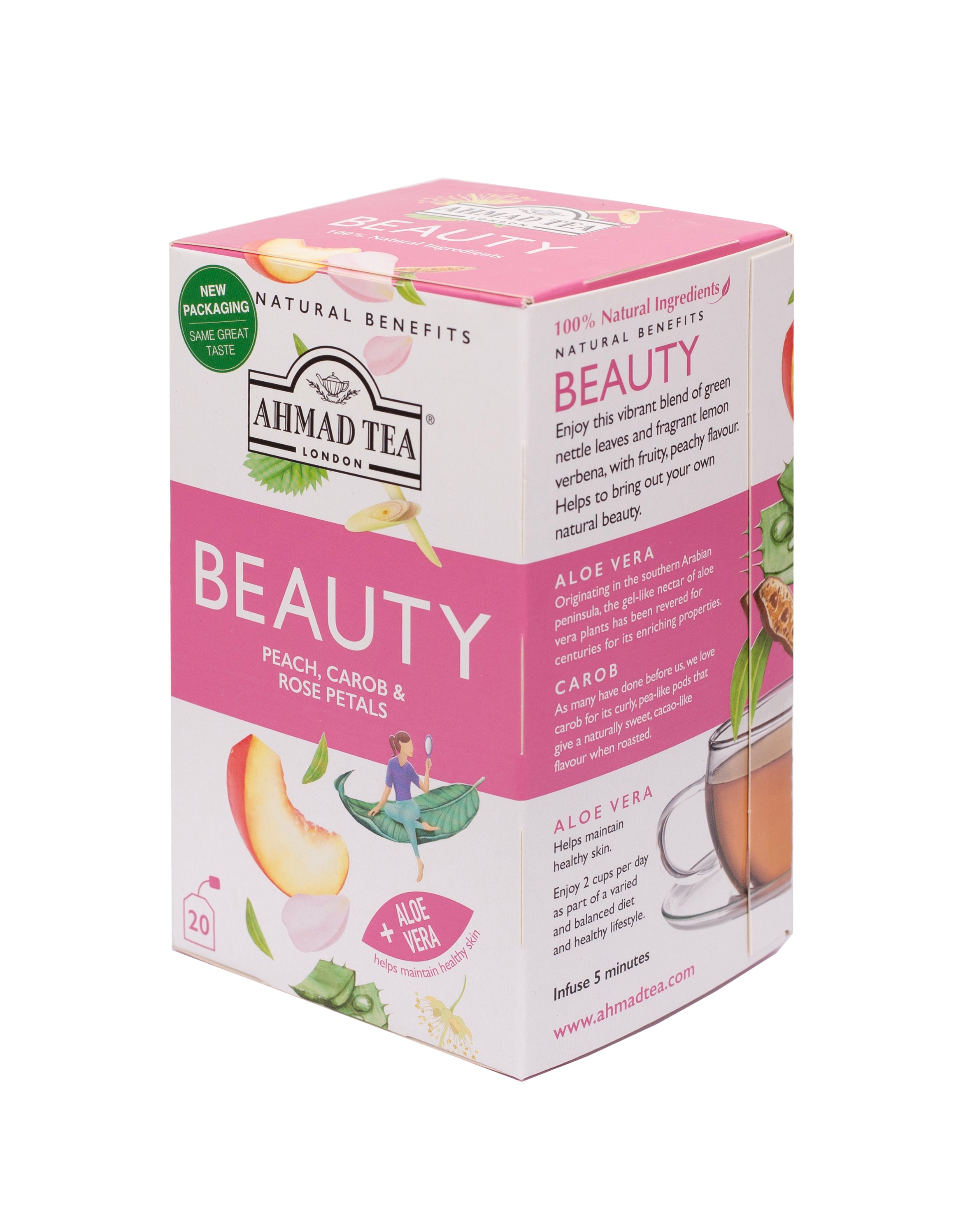 Ahmad Beauty Herbal Infusion 20 foil tea bags