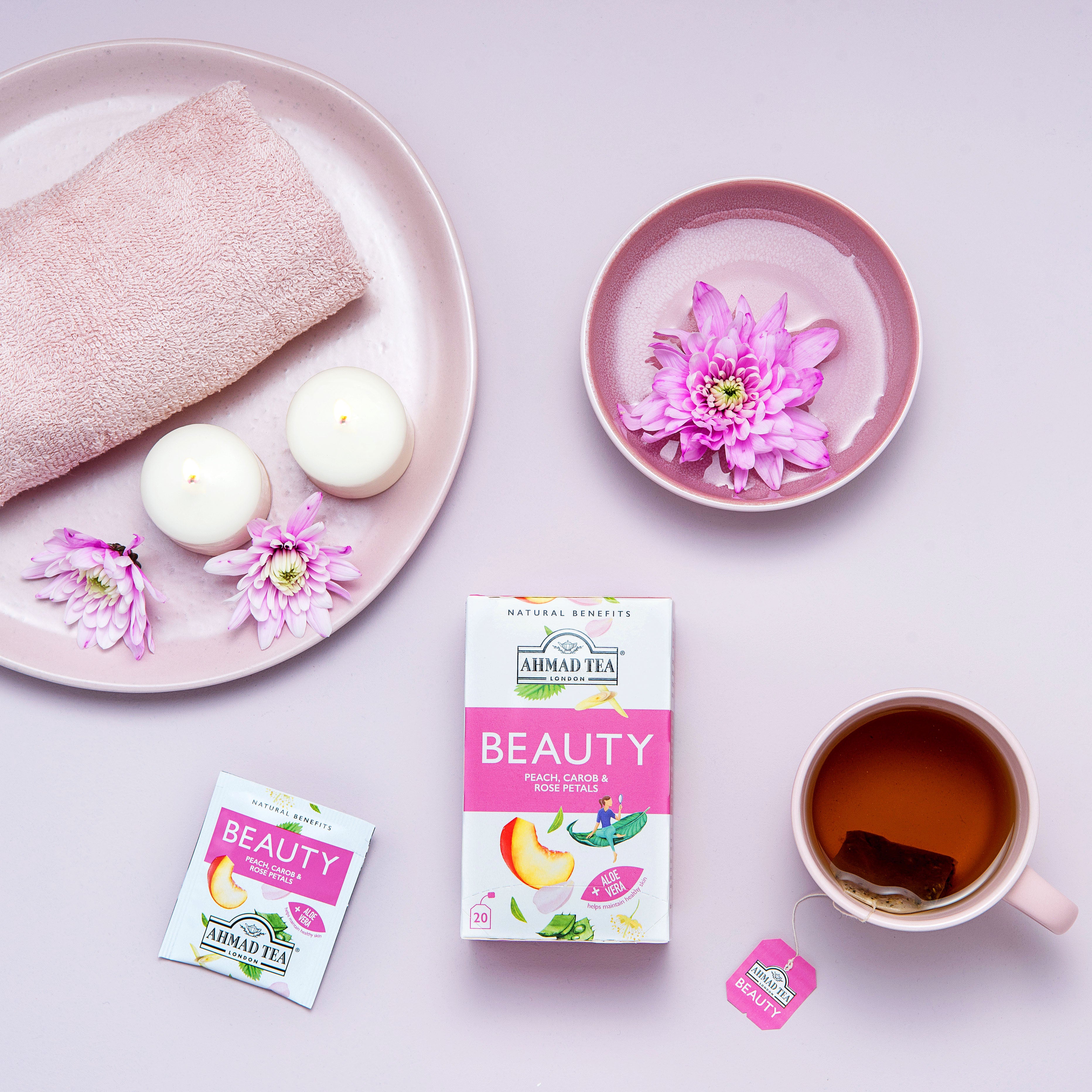 Ahmad Beauty Herbal Infusion 20 foil tea bags