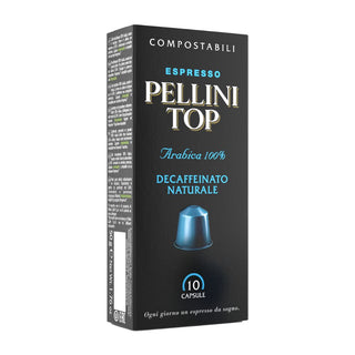 Pellini Natural Decaffeinated Nespresso Capsules 10ct