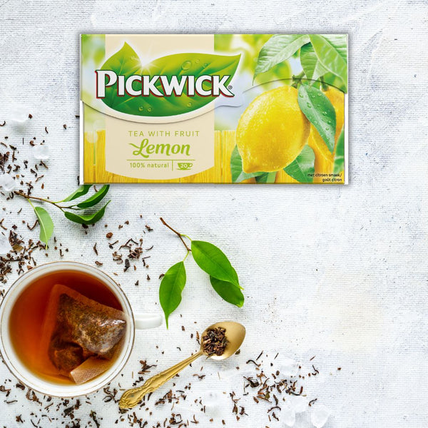 Pickwick Lemon Black Tea 20 tea bags - Clearance
