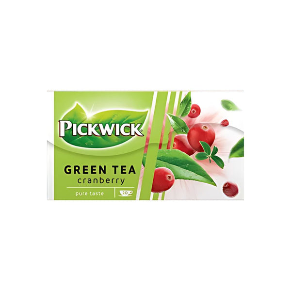 Pickwick Green Tea with Cranberry 20 tea bags - LTP
