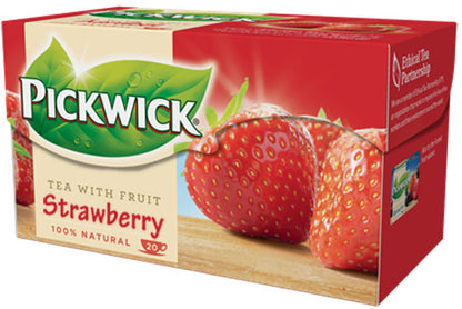 Clearance - Pickwick Strawberry Black Tea 20 tea bags